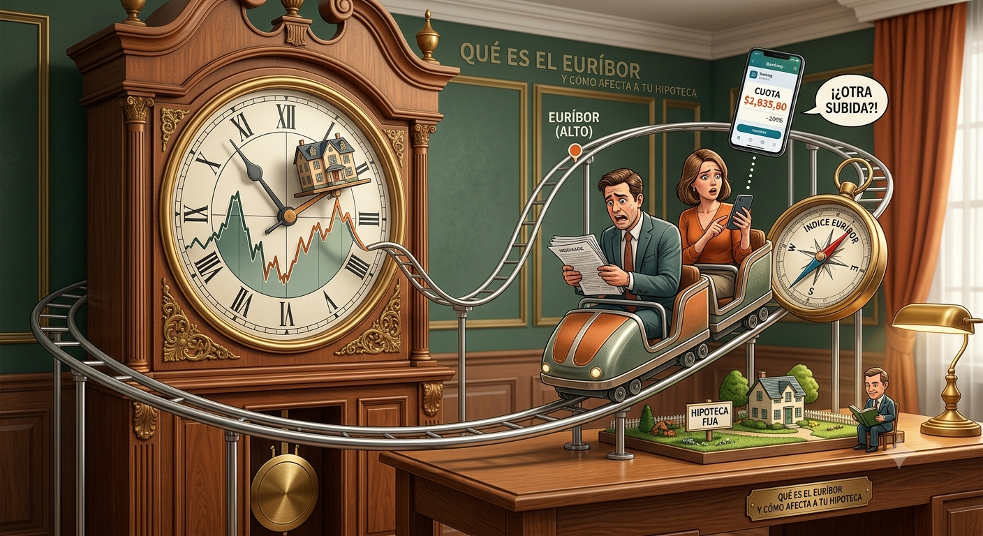 Qué es el Euríbor y cómo afecta a tu hipoteca